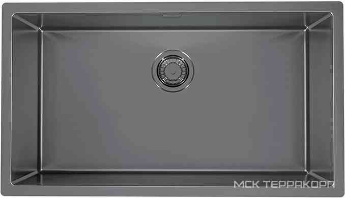 Мойка кухонная Alveus Quadrix Monarch 60 антрацит| 45x79x20