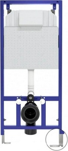 Комплект: Унитаз подвесной EGO Rimless +сиденье с микролифтом Toma Slim SO цв.белый+инсталляция NOVUM525 +клавиша черная ZZ Berges Универсал 047235