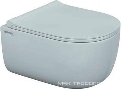 Комплект: Унитаз подвесной EGO Rimless +сиденье с микролифтом Toma Slim SO цв.белый+инсталляция NOVUM525 +клавиша черная ZZ Berges Универсал 047235