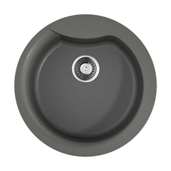 Мойка кухонная Omoikiri Yasugata 48R-PL платина| 48x48x23