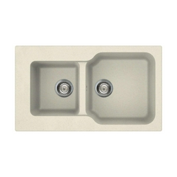 Мойка кухонная Omoikiri Maru 86-2-BE ваниль| 50x86x21
