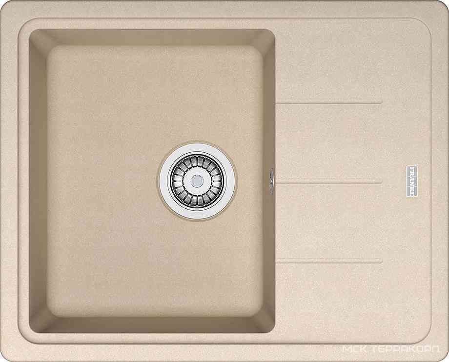 Мойка кухонная Franke Basis BFG 611C бежевый| 50x62x20