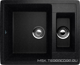 Мойка кухонная Ulgran U-106-308 черная| 48x60x19