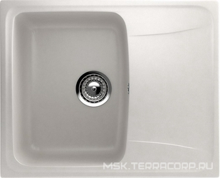 Мойка кухонная Ulgran U-201-341 молочная| 47x58x19