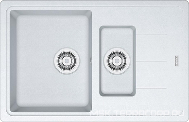 Мойка кухонная Franke Basis BFG 651-78 белая| 50x78x20