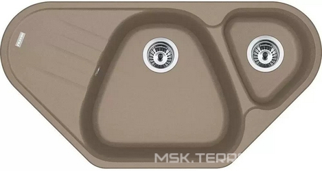 Мойка кухонная Franke AZG 661-E миндаль| 50x96x21