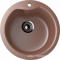 Мойка кухонная Ulgran U-102-307 терракот| 48x48x21