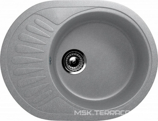 Мойка кухонная Ulgran U-107м-342 гранитовая| 45x57x15