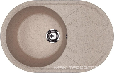 Мойка кухонная Ulgran U-503-302 песочная| 48x75x20