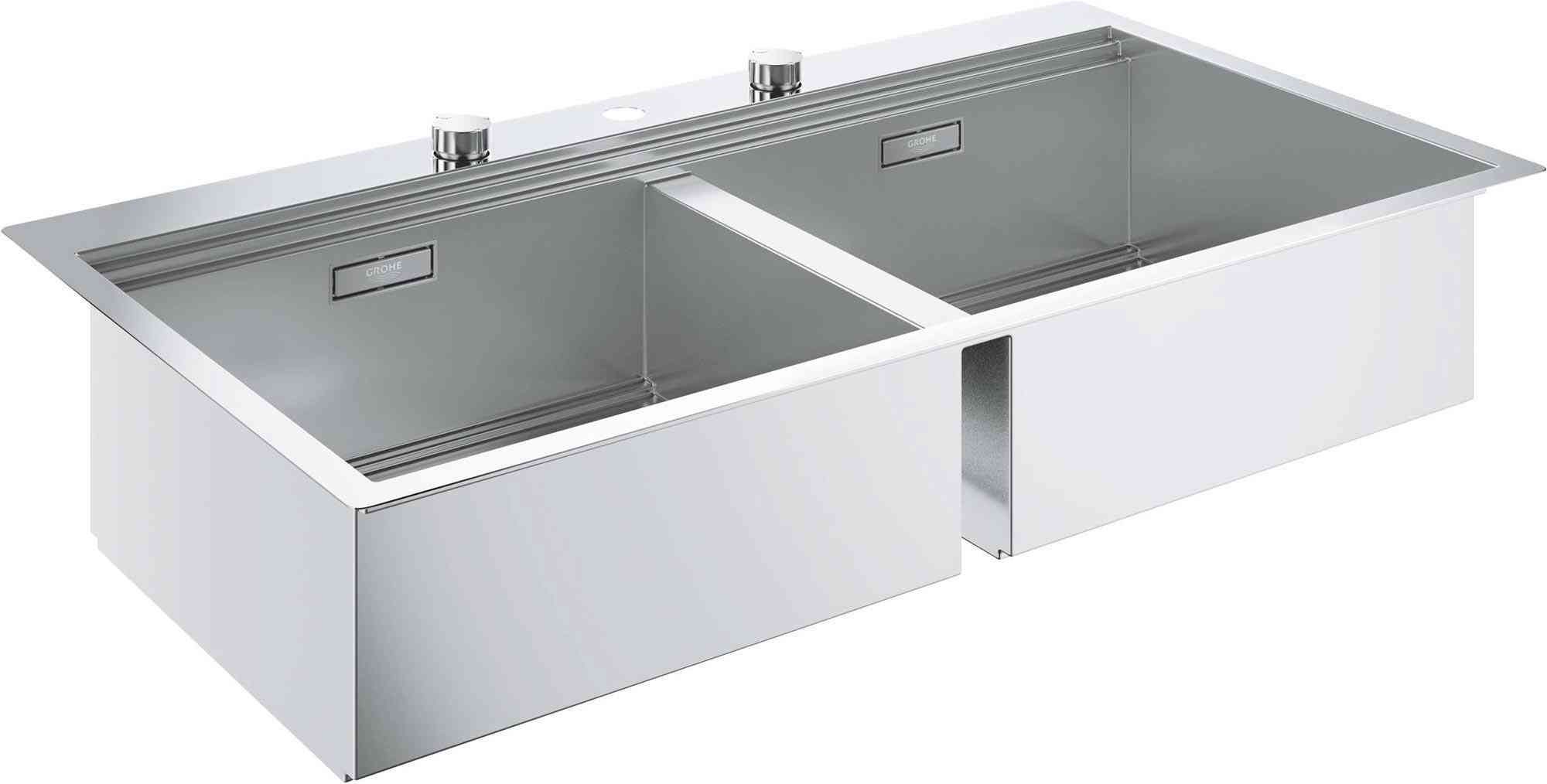 Мойка кухонная Grohe K800 31585SD0| 56x102x20