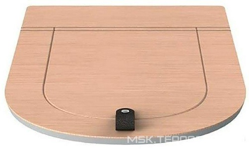 Сиденье для унитаза, БЕЗ микролифта, (петли цв.rovere),  ZZ ArtСeram The One THA001 82