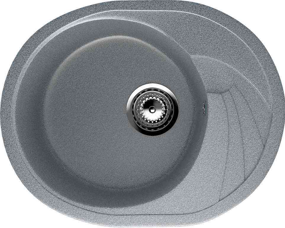 Мойка кухонная Ulgran U-403-309 темно-серая| 46x57x18