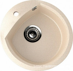 Мойка кухонная Ulgran U-407-328 бежевая| 48x46x20