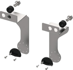 Монтажный комплект для установки подвесного унитаза  с застенными модулями TECEconstruct со смывным бачком Octa, 8 см,  ZZ Tece TECEone 9880056