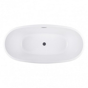 Ванна акриловая свободностоящая 1700x800x580 мм, в комплекте слив-перелив и донный клапан, (цв.белый), Vita ZZ Swedbe vita 8815
