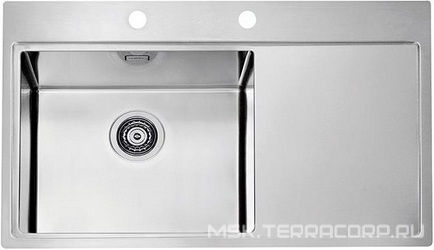 Мойка кухонная Alveus Pure 50 L| 52x86x19