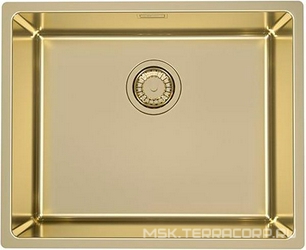 Мойка кухонная Alveus Kombino Monarch 50 золото, встраиваемая снизу| 44x54x19