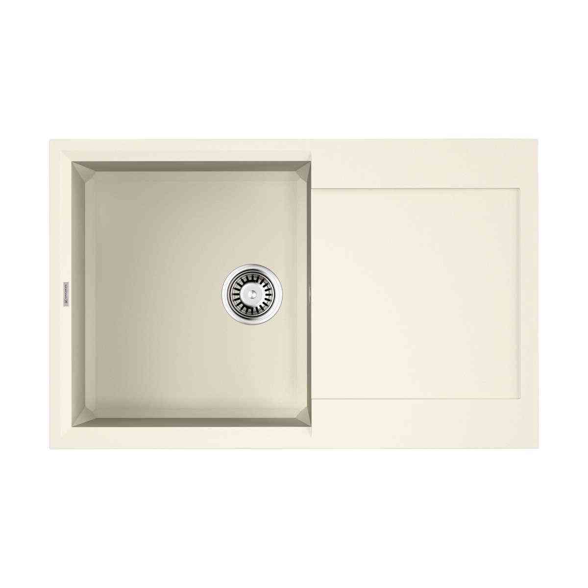 Мойка кухонная Omoikiri Sakaime 79-WH белая| 50x79x23