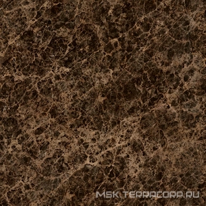 Керамогранит для пола и стены Ariostea Ultra Marmi Dark Emperador Lucidato (Shiny) 6 mm ZZ150x150 ARAA100U011A2