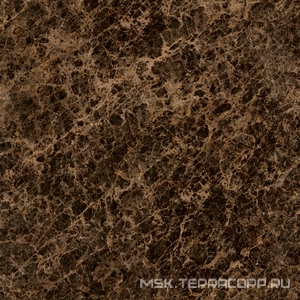 Керамогранит для пола и стены Ariostea Ultra Marmi Dark Emperador Lucidato (Shiny) 6 mm ZZ150x150 ARAA100U011A2