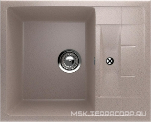 Мойка кухонная Ulgran U-207-302 песочная 49x61x19 Ulgran u-207 s376695