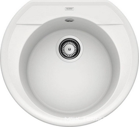 Мойка кухонная Blanco Rondoval 45 белый| 49x53x18