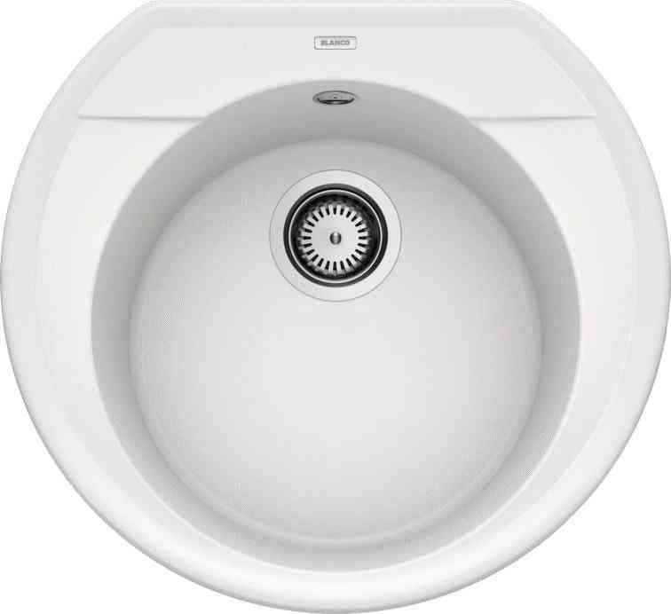 Мойка кухонная Blanco Rondoval 45 белый| 49x53x18