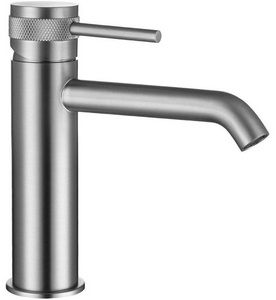 Смеситель для раковины, без д/к, (цв.браш.никель),  Allen Brau Priority 5.31A01-BN