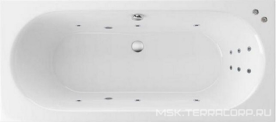 Акриловая ванна Excellent Oceana WAEX.OCE18.LINE 180x80| 179x79x46