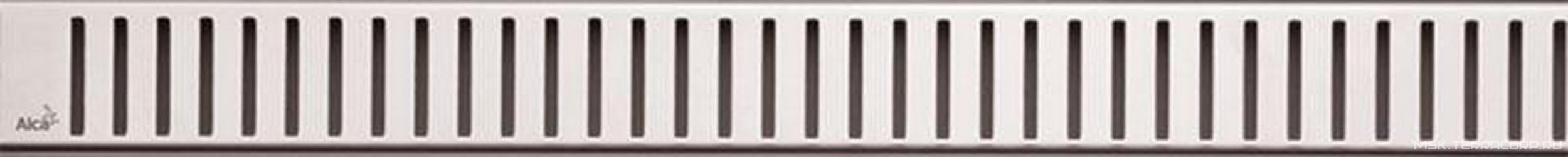 Решетка "Pure-300" для водоотводящего желоба APZ1, хром глянцевый ZZ