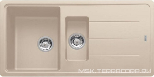 Мойка кухонная Franke Basis BFG 651 бежевый| 50x97x20