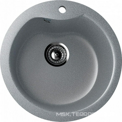 Мойка кухонная Ulgran U-102-309 темно-серая| 48x48x21