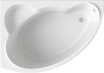 Акриловая ванна Bas Лагуна 170 см R| 169x119x44