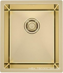 Мойка кухонная Alveus Quadrix Monarch 20 золото| 45x39x20