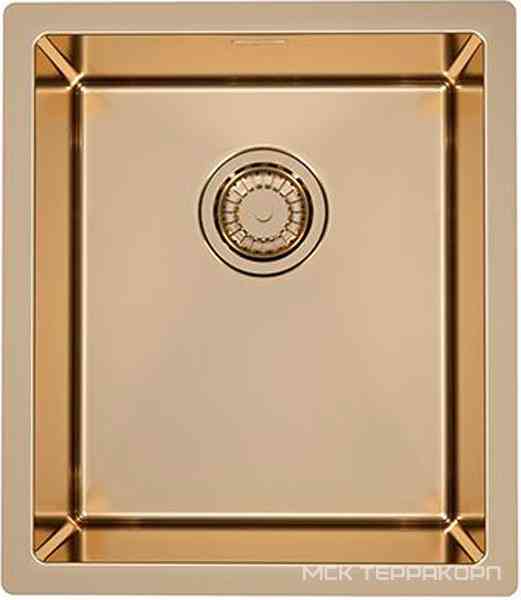 Мойка кухонная Alveus Quadrix Monarch 20 бронза| 45x39x20