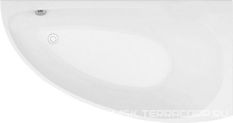 Акриловая ванна Aquanet Augusta 170x90 R с каркасом| 168x89x44