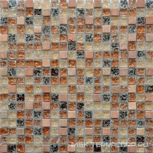 Мозаика Мастера Керамики Glass Мозаика GS091B  (чип 15x15) ZZ|30х30