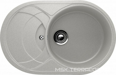 Мойка кухонная Ulgran U-110-310 серая| 50x77x19