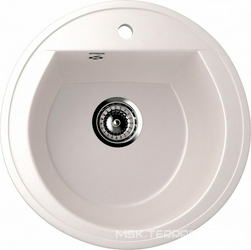 Мойка кухонная Ulgran U-103-331 белая| 50x50x19