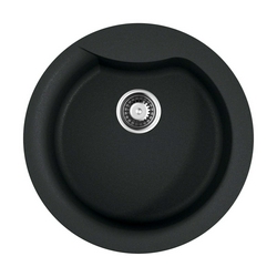 Мойка кухонная Omoikiri Yasugata 48R-BL черная 48x48x23 Omoikiri yasugata s345778