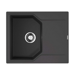 Мойка кухонная Omoikiri Yonaka 61-BL черная| 51x61x20