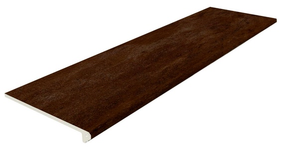 Флорентийские ступени Gres de Aragon Urban Peldano Redondeado  Caoba Liso 119.7x33x14 970183