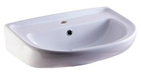 Раковина Rosa Ресса белая| 56x20x42