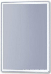 Зеркало -50 см, БЕЗ подсветки, цв.белый KL Dreja Tiny 99.9021