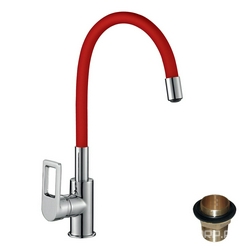 Смеситель Rossinka Z Z35-35U-Red для кухонной мойки| 8x42x25