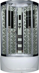 Душевая кабина Niagara Lux 7710W хром, металлик| 100x220x100