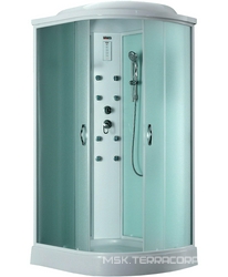 Душевая кабина Timo Eco TE-0702 L, 120*80*218 см, стекло матовое / текстурное, акриловый поддон 15 см, ZZ
