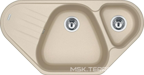 Мойка кухонная Franke AZG 661-E бежевая| 50x96x21