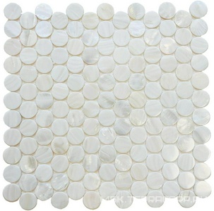 Мозаика 752 из натурального перламутра (чип 25) 28,5х29,5 Мастера Керамики Glass 752