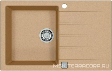 Мойка кухонная Alveus Cadit Granital 20 beige| 50x79x20